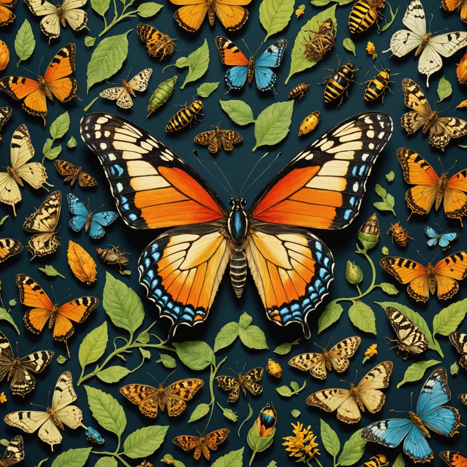 Насекомые: удивительный мир личинок и куколок