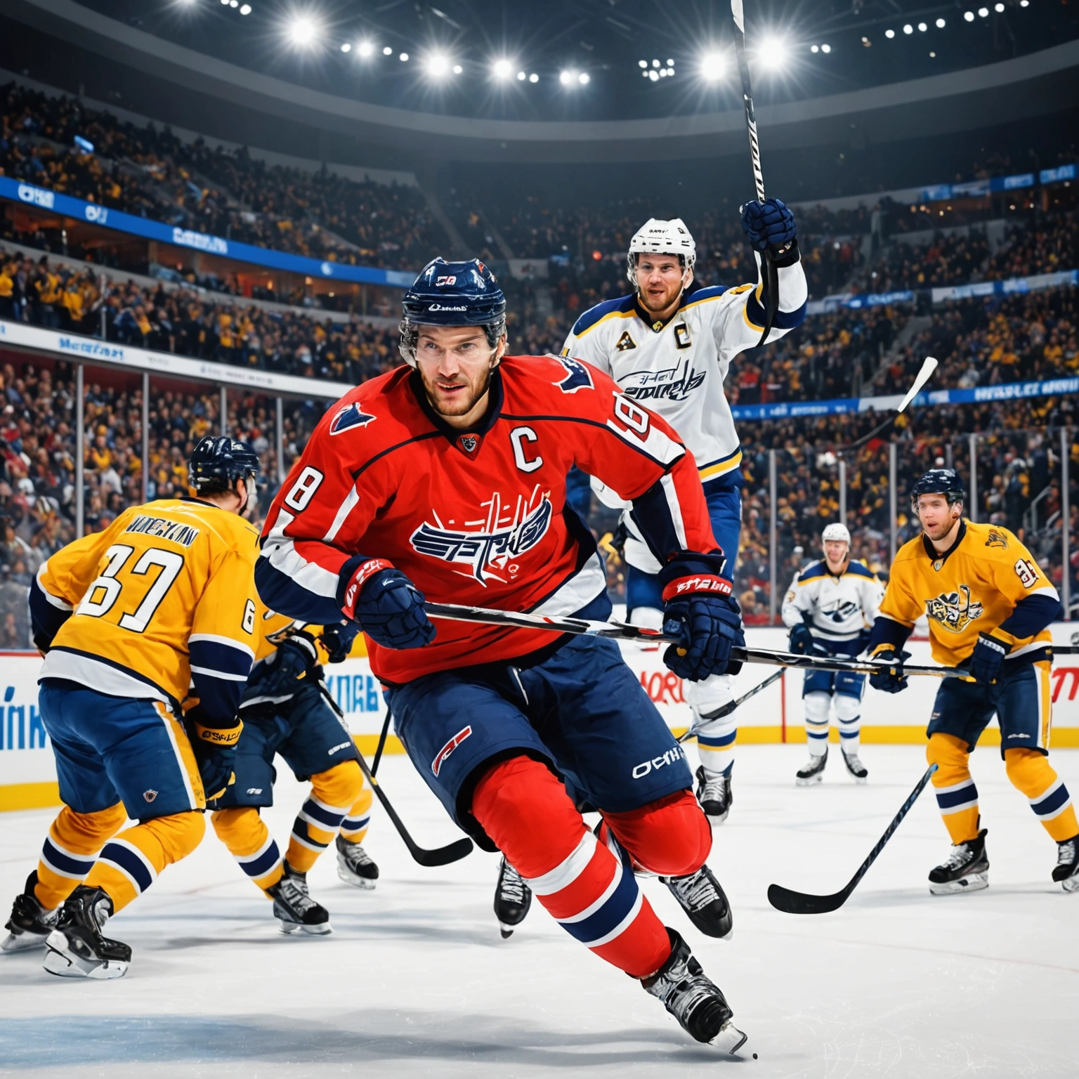 Овечкин нашел настоящего наследника в Америке? Ови переписал историю НХЛ и встретился с большим русским талантом