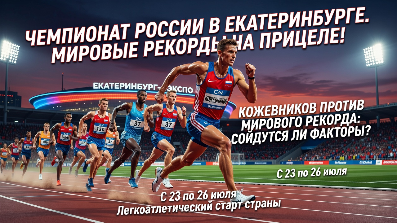 Чемпионат России в Екатеринбурге. Мировые рекорды на прицеле!