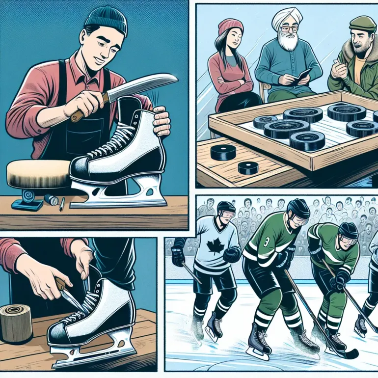 Затачивание коньков для хоккея: Искусство, Улучшающее Вашу Игру