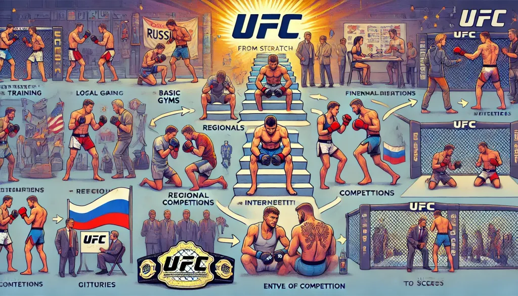 Как попасть в UFC из России с нуля: этапы, секреты, какие могут быть проблемы