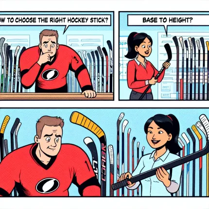 как подобрать клюшку для хоккея по росту